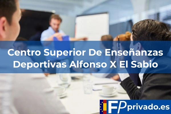 Centro Superior De Enseñanzas Deportivas Alfonso X El Sabio centro centro superior de ensenanzas deportivas alfonso x el sabio img